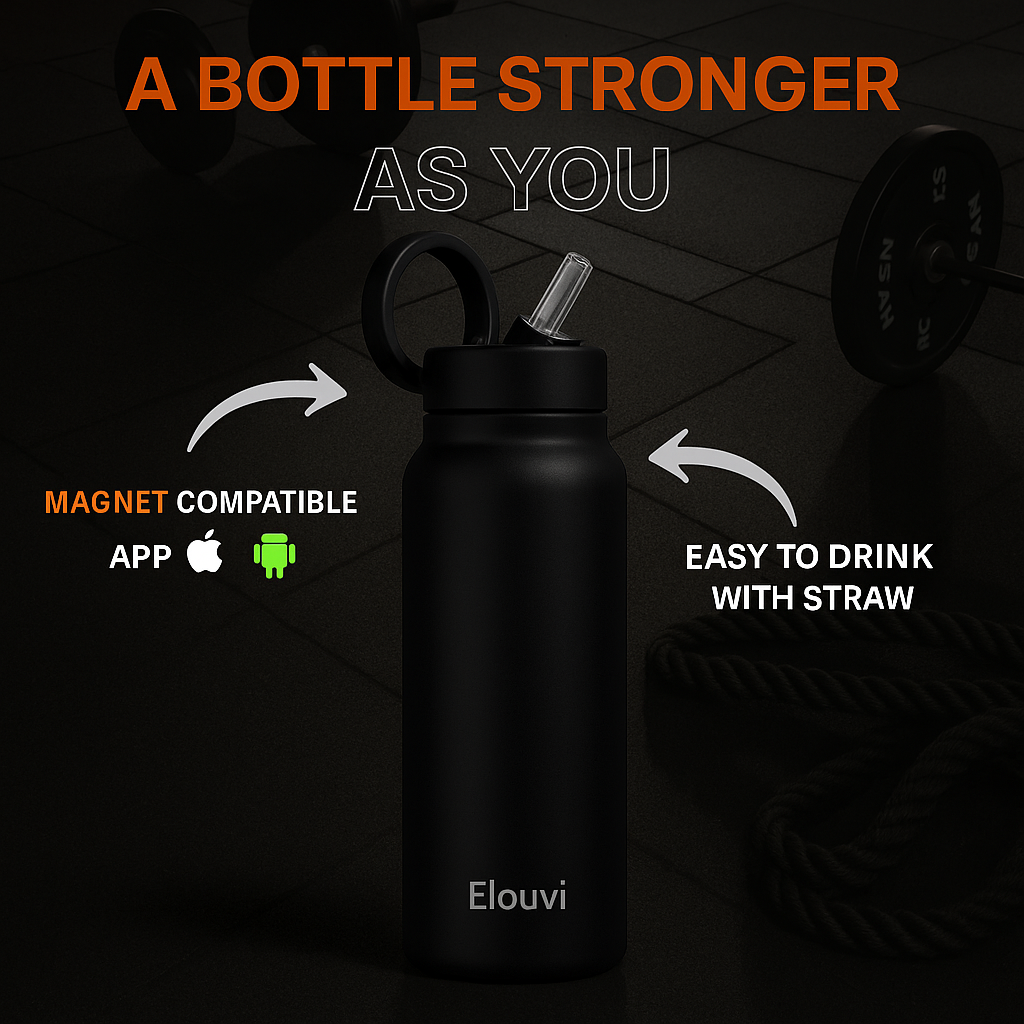 Elouvi™ Premium Magnetic Water Bottle